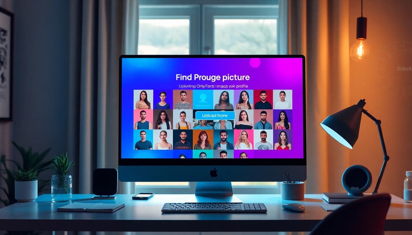 Find OnlyFans by picture with an engaging AI image search tool interface.