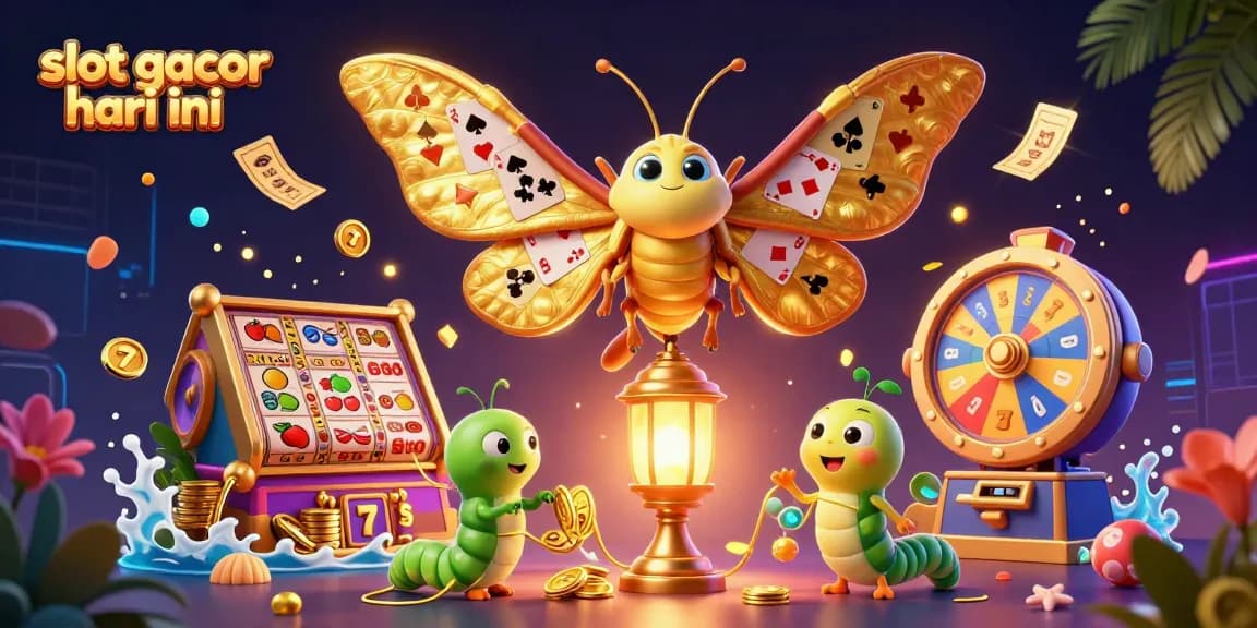 Experience the vibrant excitement of slot gacor hari ini with dynamic casino elements and stunning visuals.