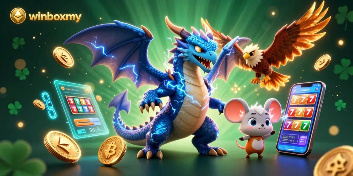 Play slots and explore winboxmy's vibrant gaming universe with thrilling characters and 3D effects.