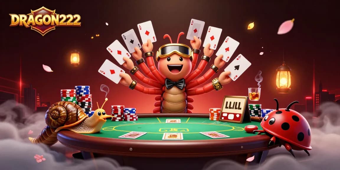 Join the excitement at DRAGON222 with our thrilling casino games and vibrant illustration!