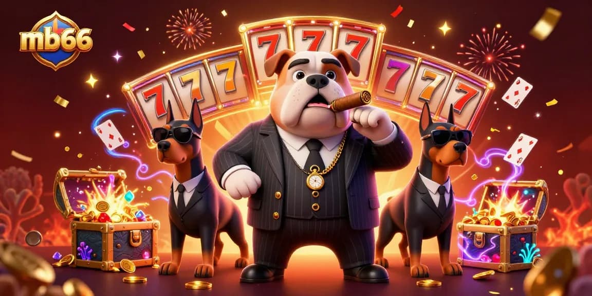 Engage with mb66 by hitting jackpots amidst an exciting casino scene with dynamic characters.