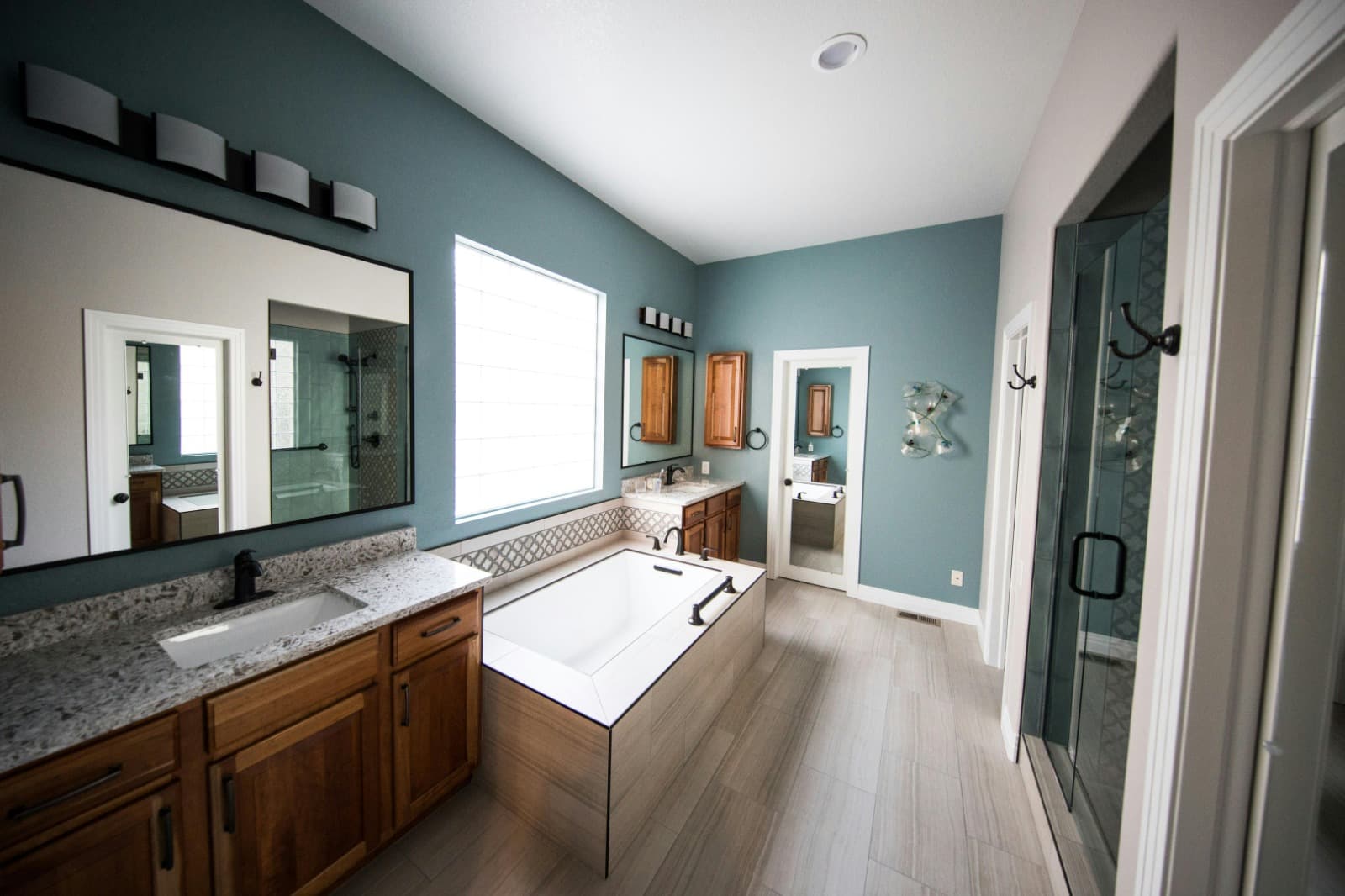 Bathroom Cabinet with Mirror and Light for Sleek Interiors
