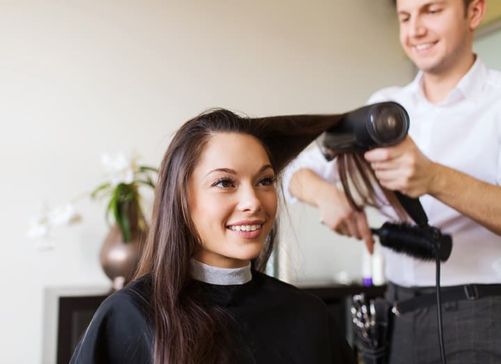 Ionic blow dryer with Ergonomic Design for Comfort