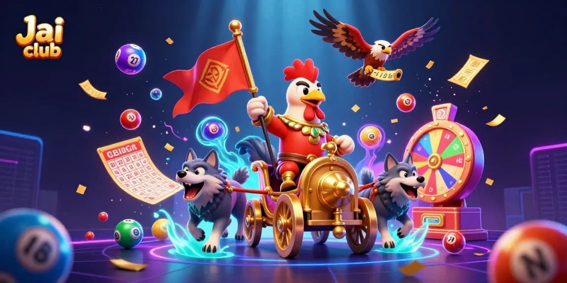 Engage in captivating games on Jai club with colorful lottery balls, spinning wheels, and exciting rewards.