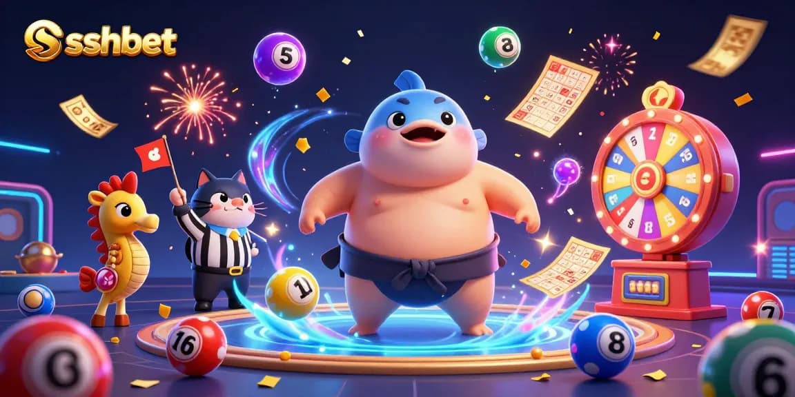 Experience thrilling gameplay with sshbet's exciting lottery scene, featuring vibrant elements and dynamic characters.