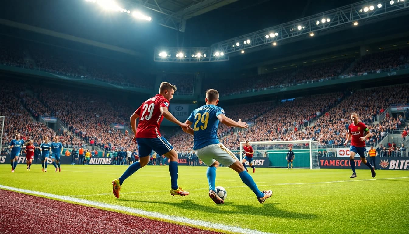 Experience thrilling soccer gameplay with real-time updates on ผลบอลสดภาษาไทย.