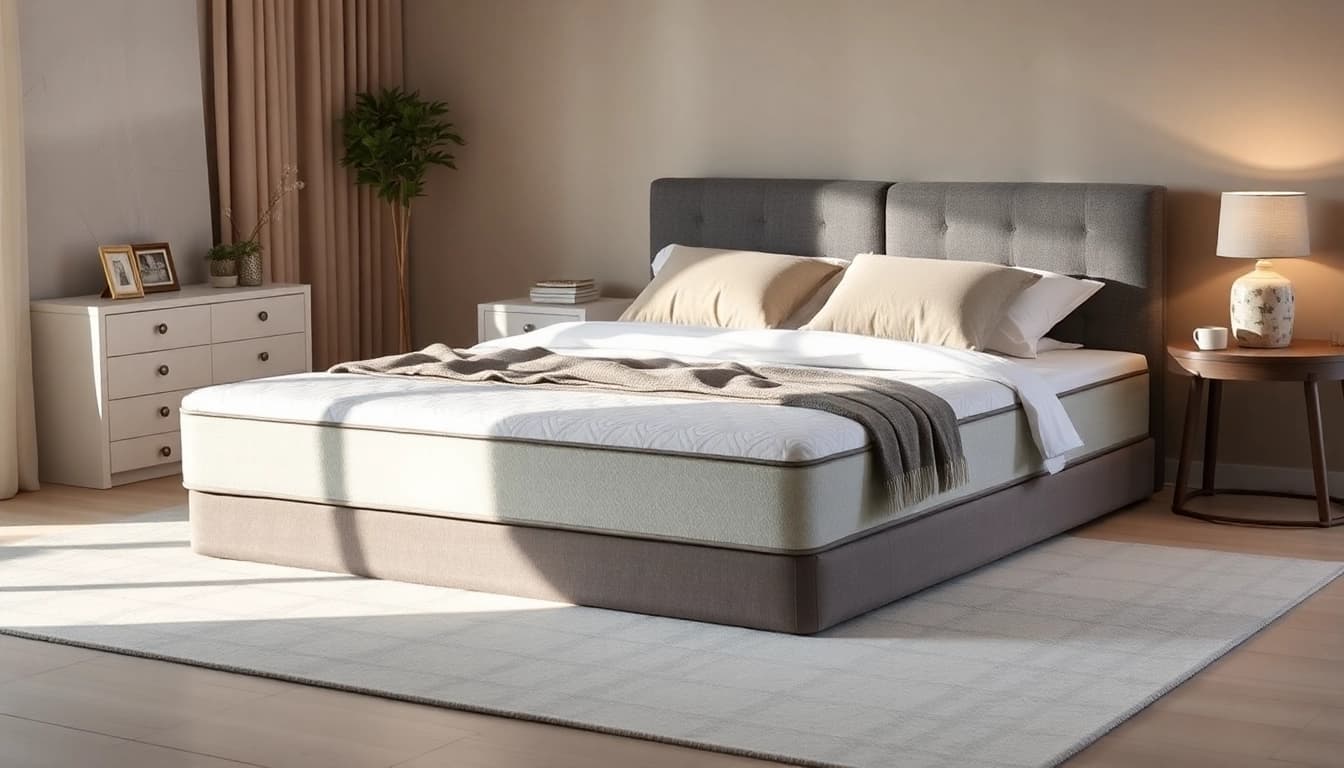 Scopri il topper materasso perfetto per il tuo sonno rigenerante in un ambiente rilassante.