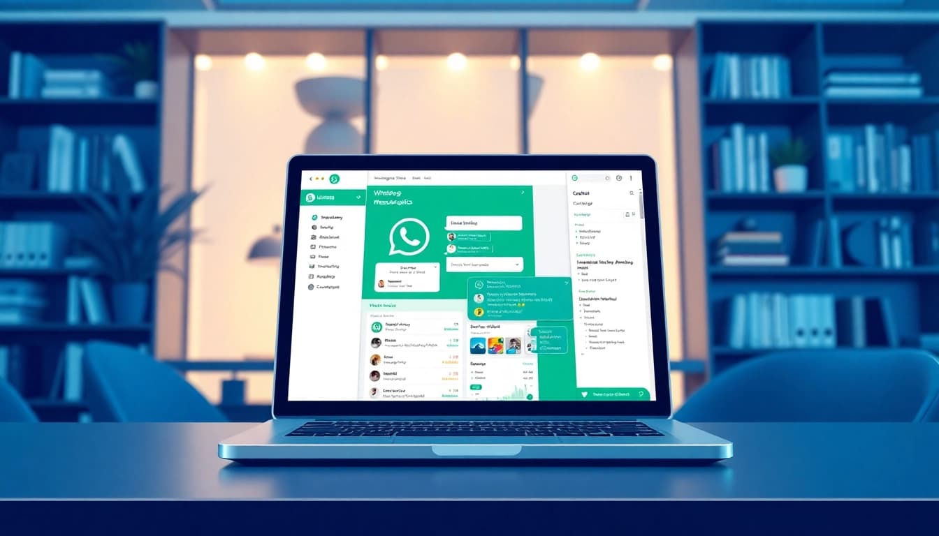 Engaging interface of ultramsg showing WhatsApp integration and chatbot features.