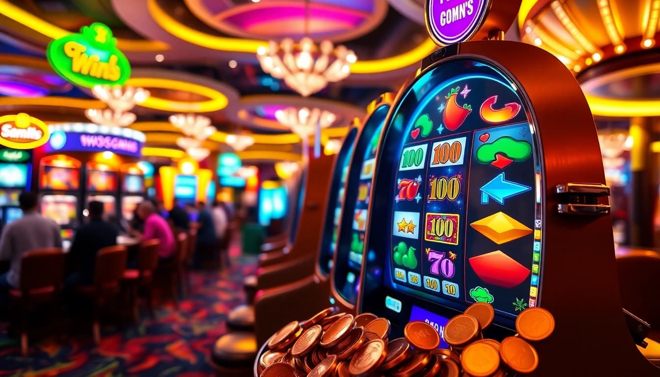 เล่น 918kiss slot ในคาสิโนที่มีแสงสว่างสดใสและบรรยากาศที่มีชีวิตชีวา