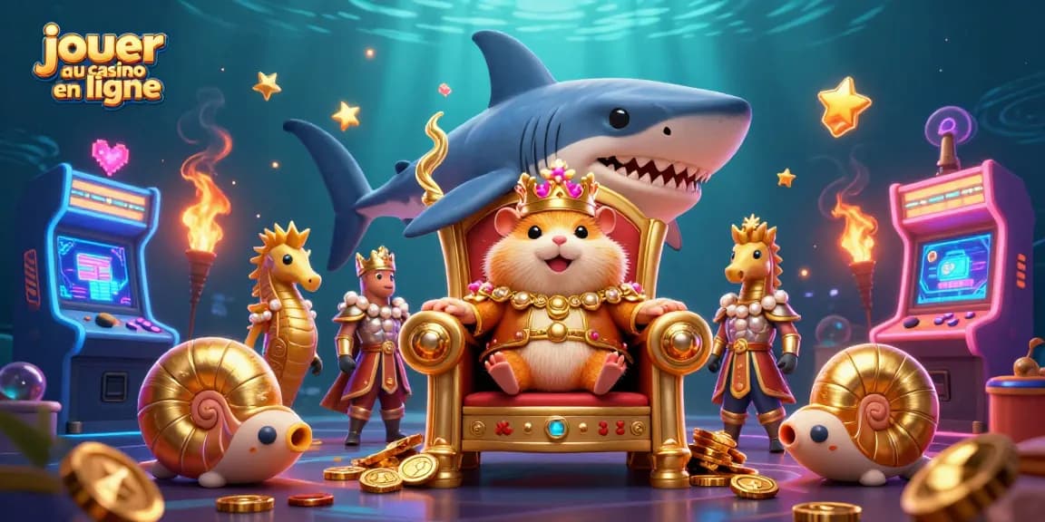 Plongez dans l'univers du jeu avec notre scène de jouer au casino en ligne, mettant en valeur une expérience immersive.