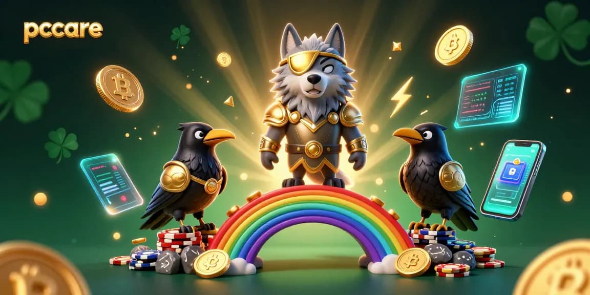 Engage in thrilling gameplay at pccare with vibrant 3D casino illustrations showcasing excitement and rich gaming elements.