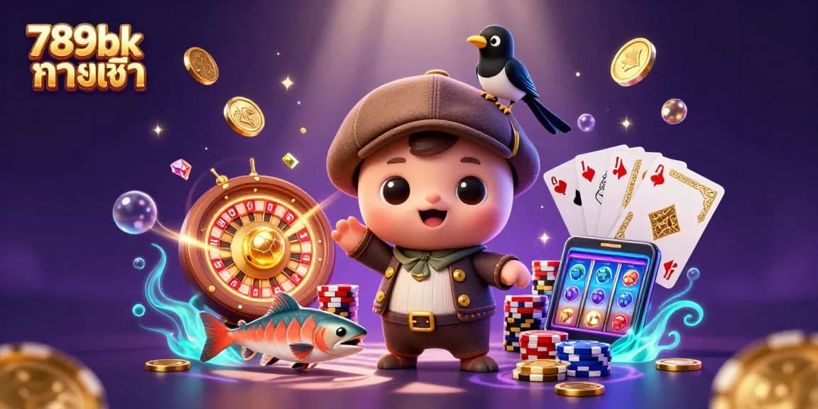 เล่นเกม 789bk ทางเข้า และเพลิดเพลินไปกับความสนุกของคาสิโนในโลกที่สดใส