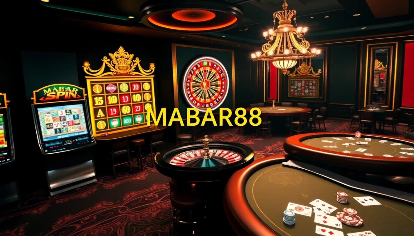 MABAR88 Spin menawarkan pengalaman kasino yang mendebarkan dengan mesin slot yang berwarna-warni dan permainan yang menarik.