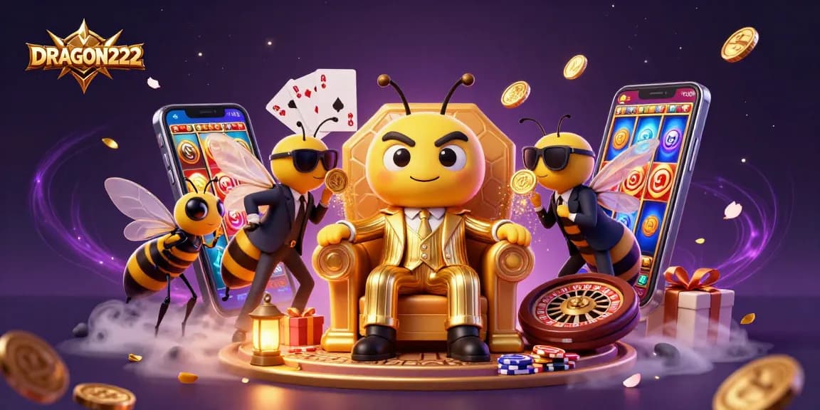 Experience thrilling wins with DRAGON222 in a vibrant casino environment showcasing dynamic slot gameplay.