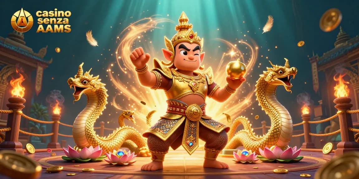 Vivi l'emozione di vincere nei casino senza AAMS con personaggi colorati e ricchi elementi di gioco.
