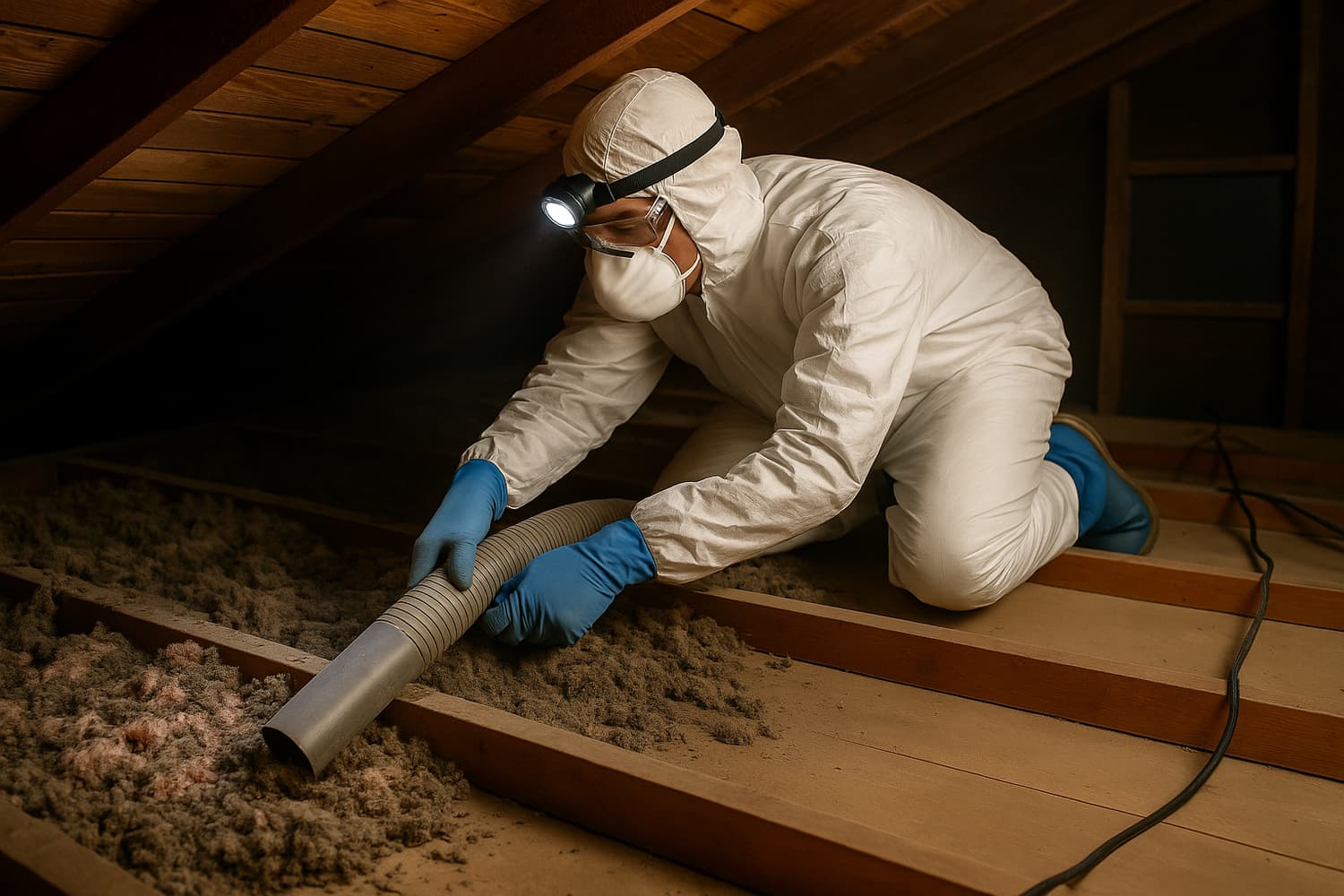 Roof Insulation Removal Company for Mortgage Approval