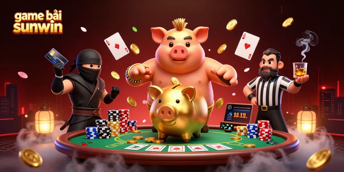 Engage in thrilling game bài sunwin action with dynamic 3D characters and rich casino elements.