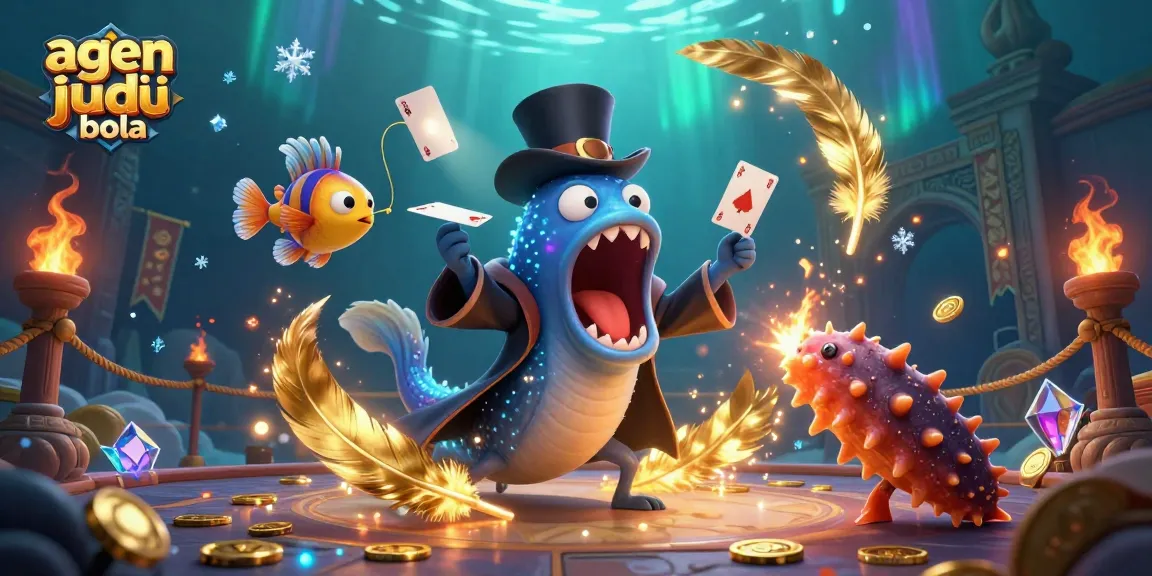 Engage in sports betting with agen judi bola as you witness a magical underwater spectacle.