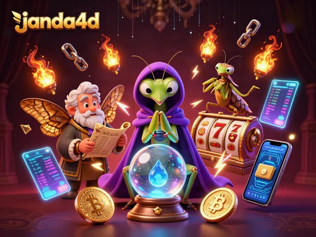 Permainan slot janda4d dengan Reel dan simbol keberuntungan yang memikat perhatian.