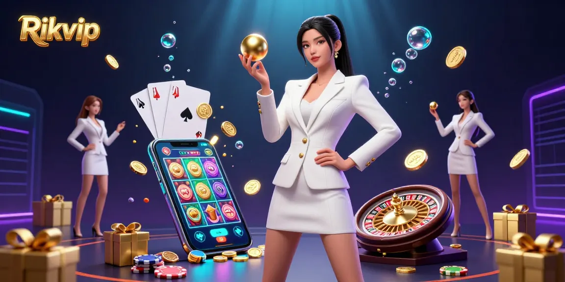 Experience exciting gameplay at Rikvip with dynamic slot games and lavish casino elements.