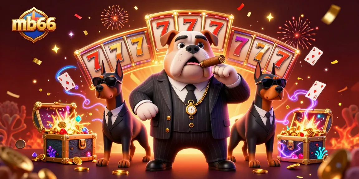 Engage with mb66 by hitting jackpots amidst an exciting casino scene with dynamic characters.