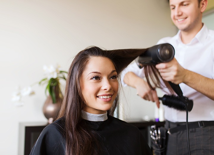 Ionic blow dryer with Ergonomic Design for Comfort