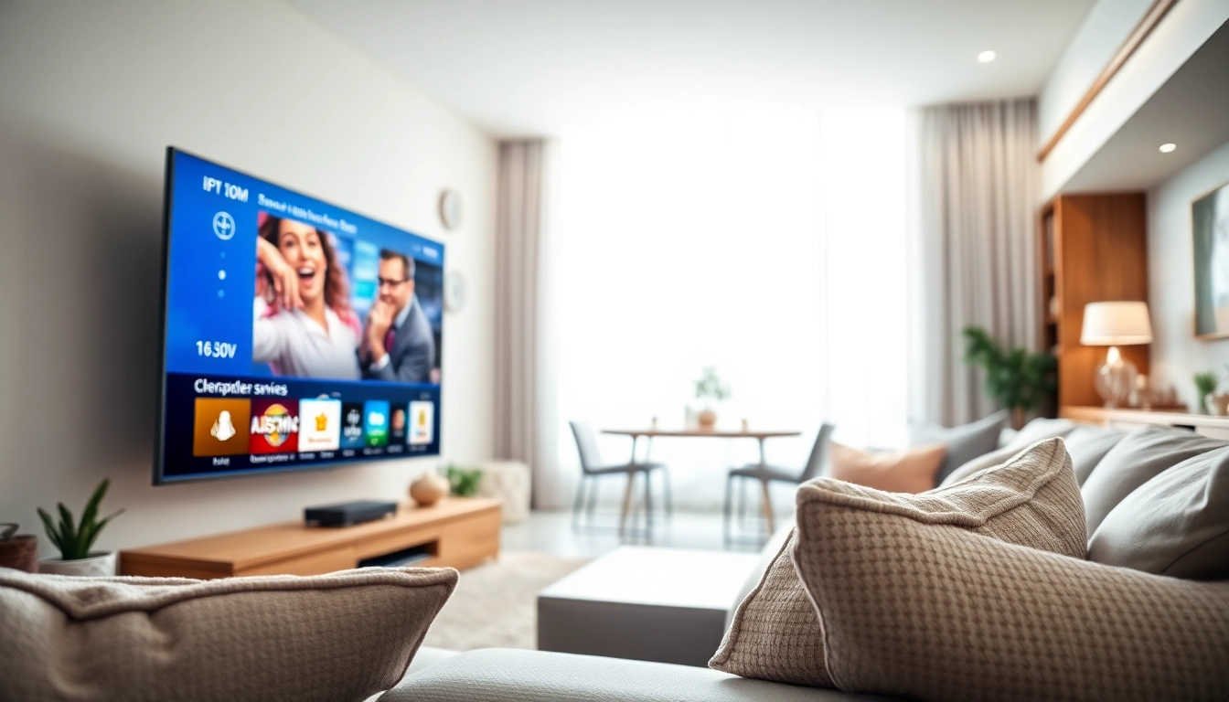Stream seamless content with xtream iptv in a modern home entertainment setup.