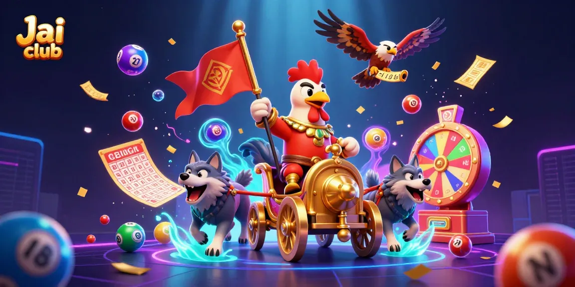 Engage in captivating games on Jai club with colorful lottery balls, spinning wheels, and exciting rewards.