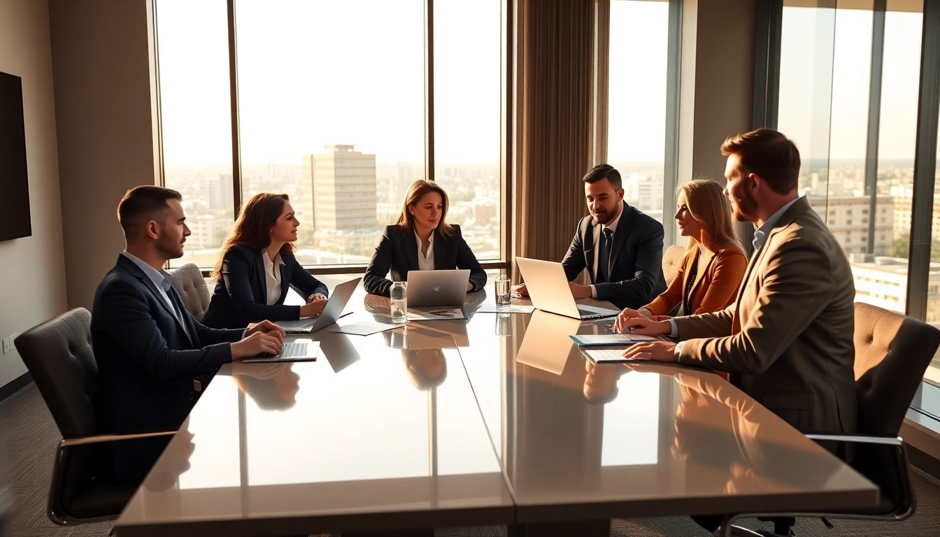 Engaged wealth management team at an independent wealth management firm San Antonio discussing strategies.