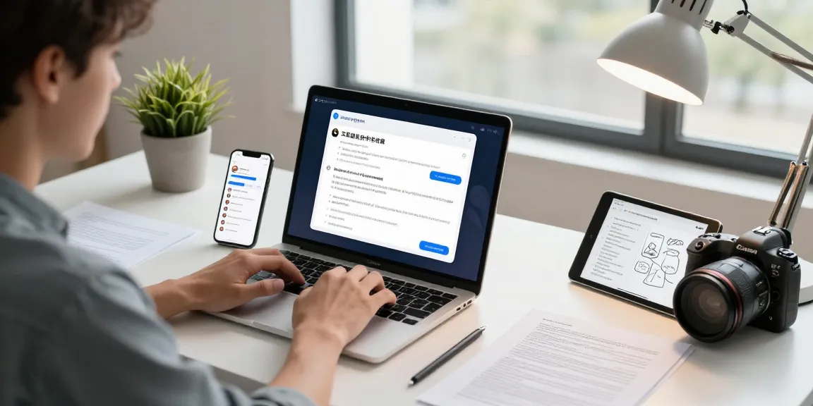 Focused developer customizing telegram中文版 application in a modern workspace