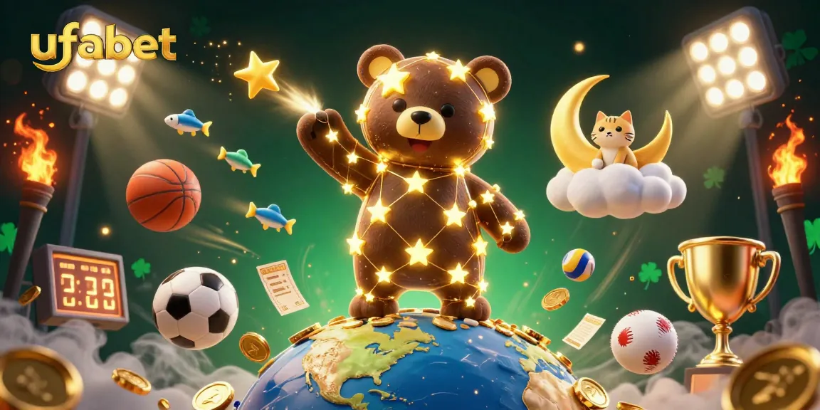 Experience ufabet's thrilling betting scene with dynamic sports elements and rich 3D graphics.