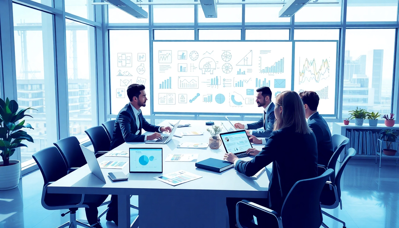 Collaborative team discussing Acquisition Planning strategies in a modern office.