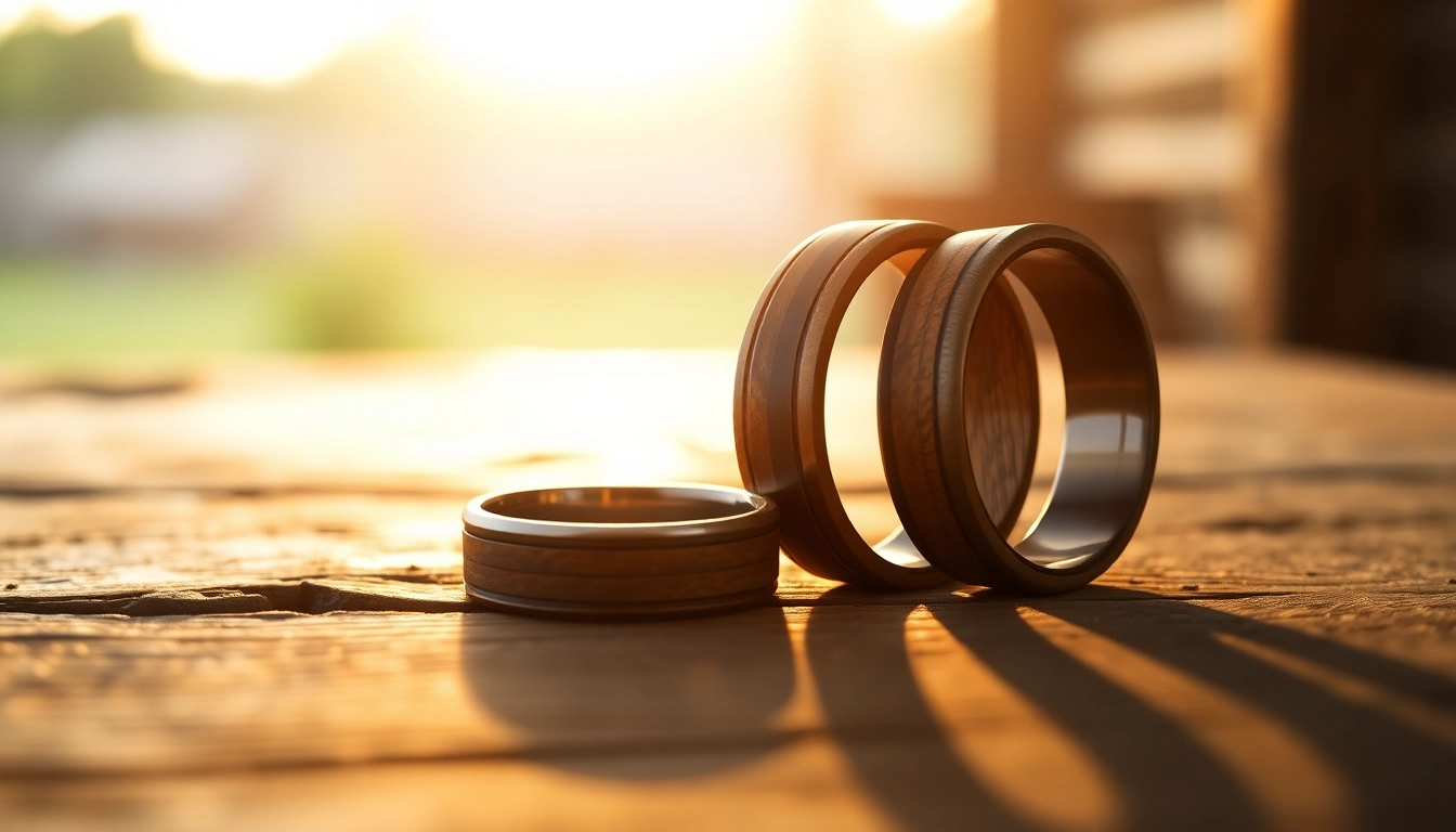 Unique Whiskey Barrel Wedding Bands: Craftsmanship and Style