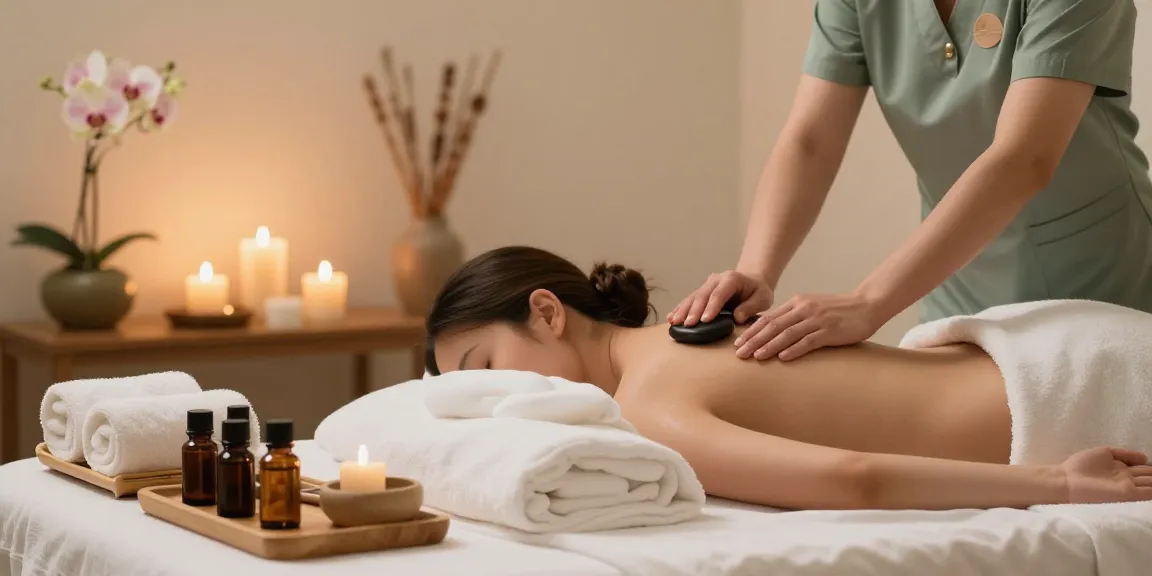 24시 출장안마 서비스에서 포근하게 마사지받는 모습. 고급스러운 스파 치료, 편안한 휴식, 피부 관리와 재충전의 경험을 제공합니다.