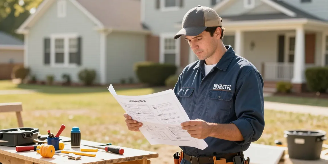 Trusted provider we buy houses in Tennessee with professional contractor discussing home renovations.