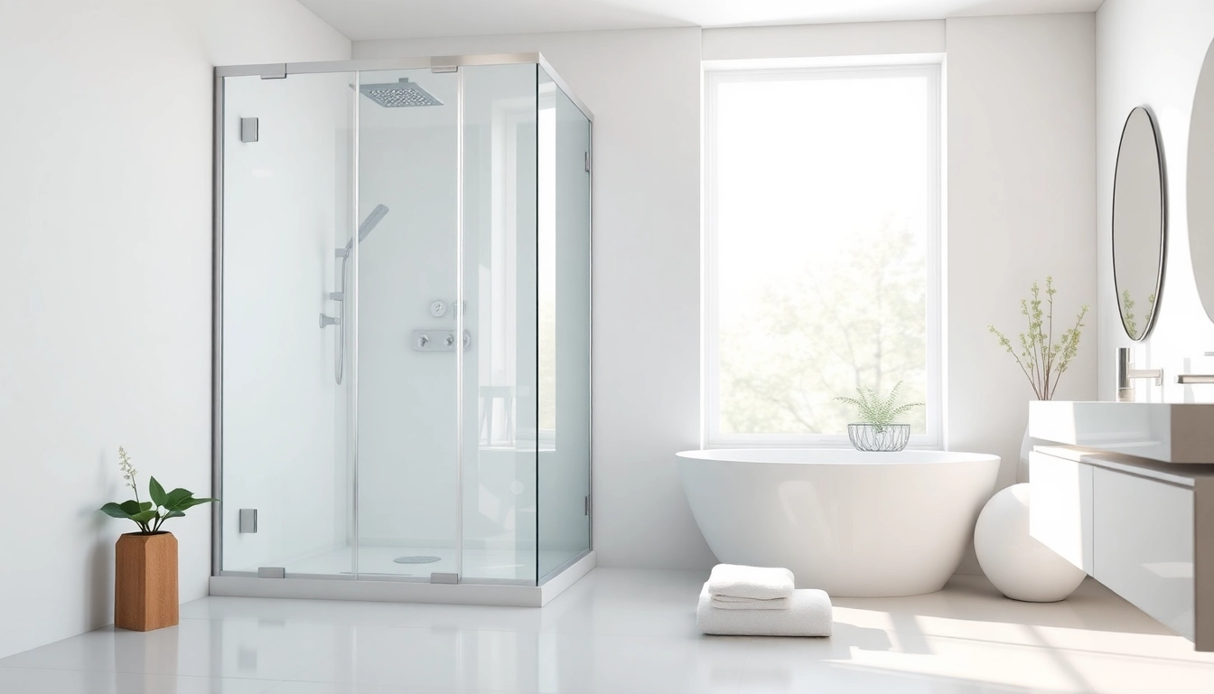 Verschönern Sie Ihr Badezimmer mit der eleganten sonni Duschkabine in modernem Design.