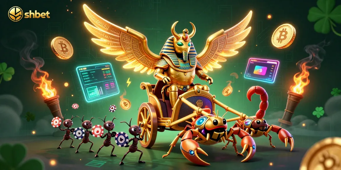 Spin the reels at shbet with thrilling games and crypto elements illustrated dynamically.