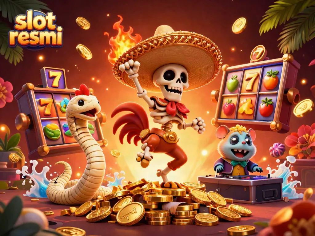 Win big with slot resmi in the vibrant world of animated slot games featuring captivating characters and elements.