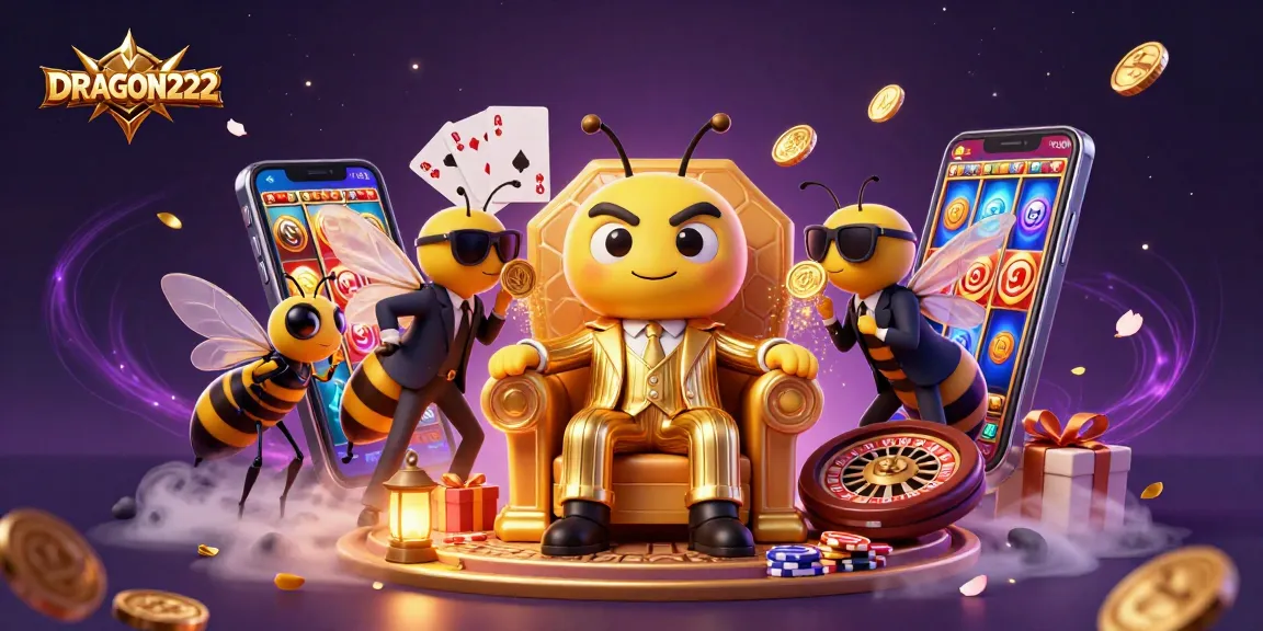 Experience thrilling wins with DRAGON222 in a vibrant casino environment showcasing dynamic slot gameplay.