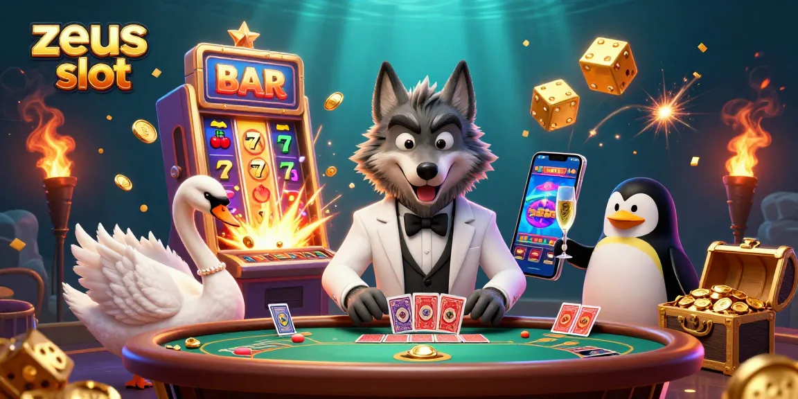 Menangkan jackpot di zeus slot dengan kombinasi simbol beruntung dan kartu yang sedang dibagikan.