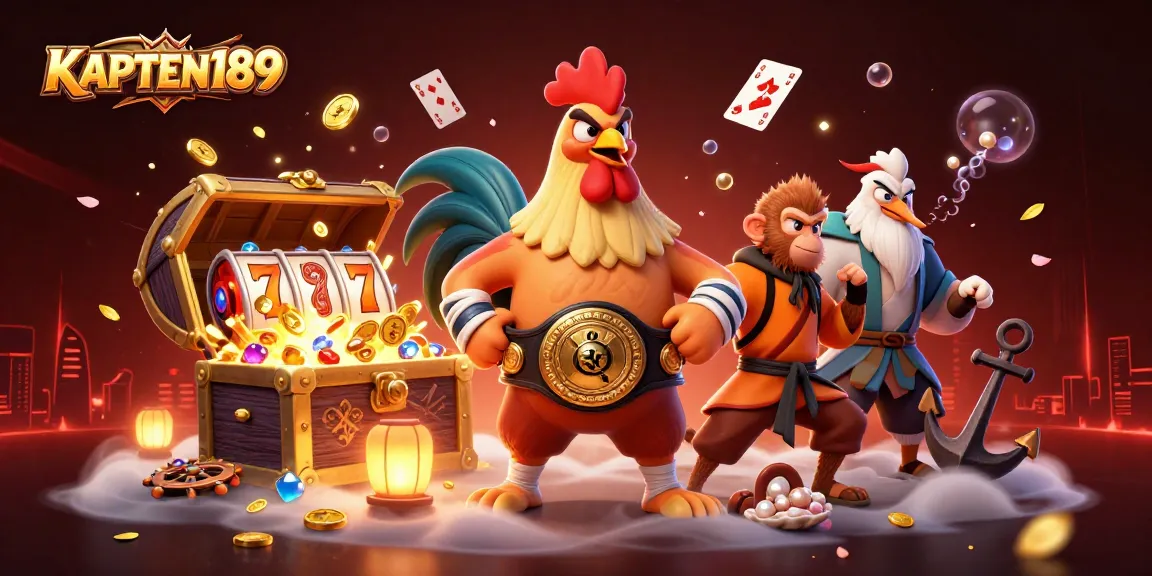 KAPTEN189 menguji keberuntungan dalam permainan slot dengan simbol keberuntungan yang bersinar