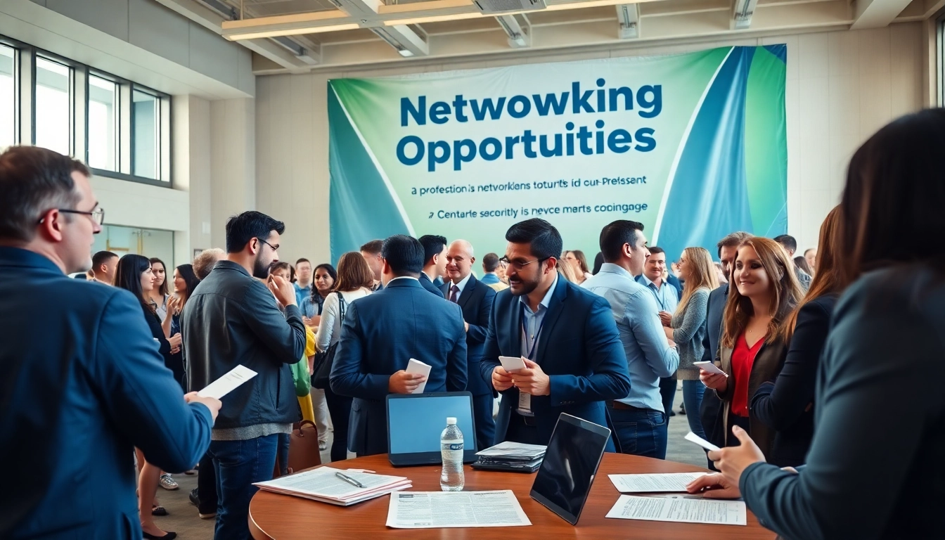 Engage in dynamic construction networking events with professionals exchanging ideas and contacts.