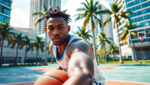 Orlando Black showcases athletic prowess on the basketball court in vibrant Orlando.