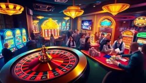 Experience excitement at https://xx88.center/ with players enjoying roulette and poker in a luxurious casino.