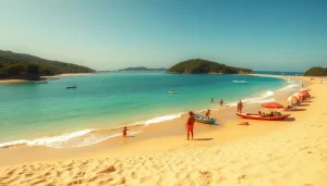 Experimente a serena beleza da praia de Paripueira, no Brasil, com areias douradas e águas cristalinas.