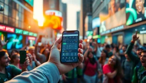 Experience the best sports betting sites for Brazil through vibrant betting applications on smartphones.