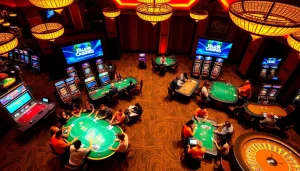 Exciting casino games await at https://xx88.bar/ with vibrant tables and eager players competing for wins.