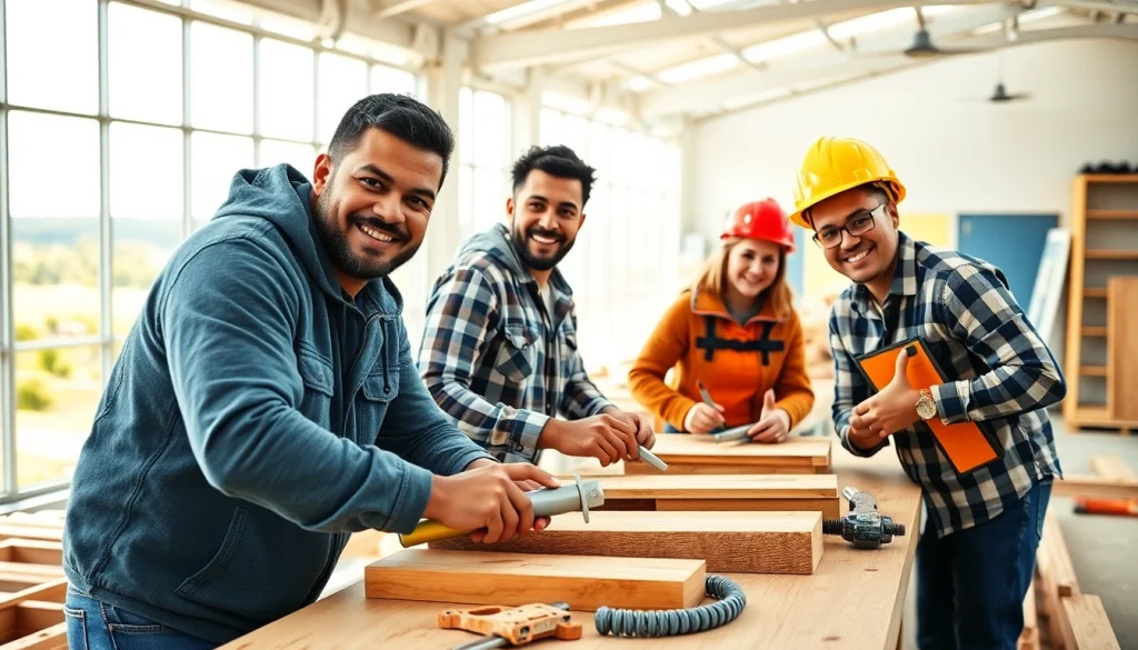 Construction trade schools in texas prepare students through engaging hands-on training in modern facilities.