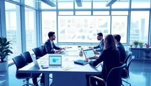 Collaborative team discussing Acquisition Planning strategies in a modern office.