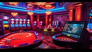 Experience thrilling online gambling at https://giaimanhacai.news/ with vibrant tables and dynamic slot machines.